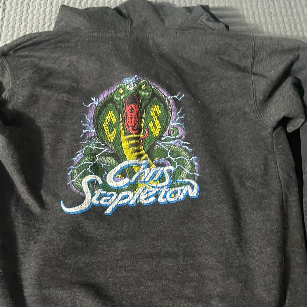 Gray Chris Stapleton Hoodie